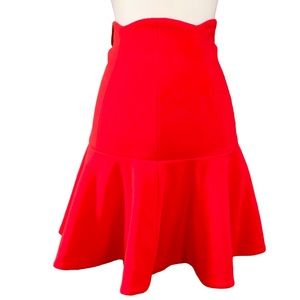 Elliatt Petal Scalloped Waist Trumpet Skirt Size XS